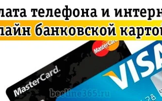 Как пополнить Билайн банковской картой через интернет без комиссии — 2026.