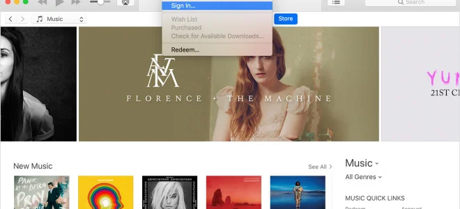 Itunes вход в учетную запись онлайн. Регистрируем компьютер в iTunes — 2026.