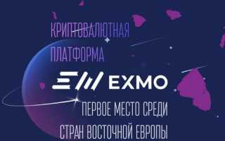 EXMO (Эксмо) — биржа криптовалют, обзор и отзывы, вход на официальный сайт, как пополнить и вывести деньги