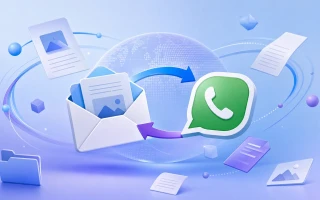Как отправить с почты на Ватсап — Как из Whatsapp переслать на почту и обратно — 2026