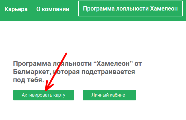 www.bel-market.by активировать карту Хамелеон и зарегистрировать на сайте БелМаркет бай — 2026.