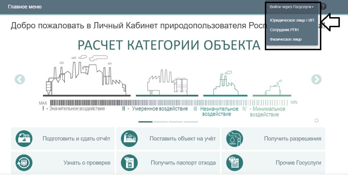 Как отправить отчет в росприроднадзор без ключа эцп