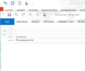 Как отправить презентацию по электронной почте powerpoint 2007 с компьютера